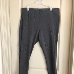 Pant, legging, Gray